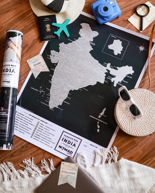 Travel Scratch Map - Nomad Gifts